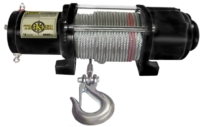Trakker Electric Winch, 4,000-Lb. - True Value Hardware