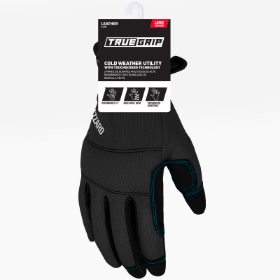 Winter Blizzard Gloves, 40G Thinsulate, Touchscreen Compatible, L
