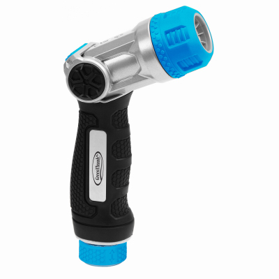 Adjustable Hose Nozzle, Thumb Control, Metal Body - True Value Hardware