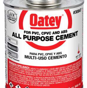 Cement for Plastic Pipe