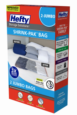 Shrink Pak Clothes Storage Bags Jumbo 2 Pk. True Value Hardware
