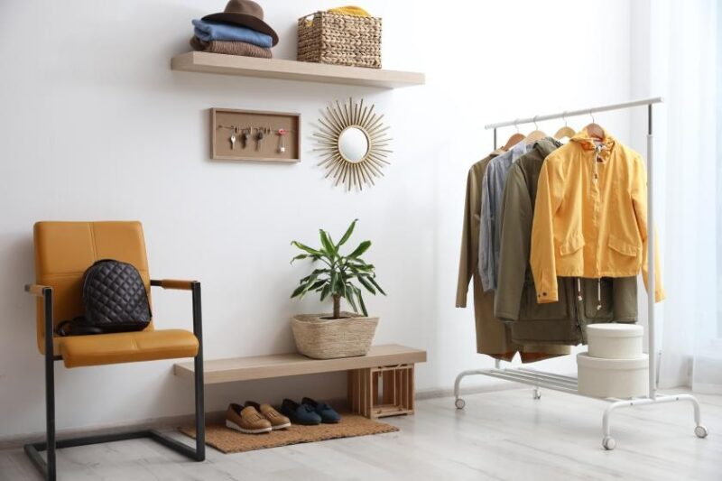 6 Storage Ideas When You Have No Closet Space