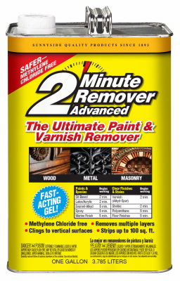 2 Minute Advanced Paint & Varnish Stripper Gel, 1 Gallon