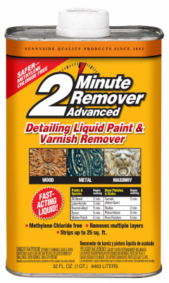 2 Minute Advanced Detailing Liquid Paint & Varnish Remover, 1 Qt.