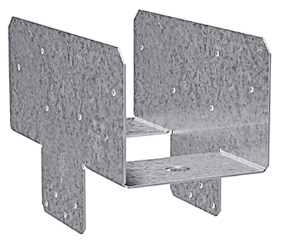 Post Cap, ZMAX Coating, Galvanized Steel, For 4x Post