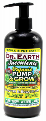 Pump & Grow Cactus & Succulent Plant Food, Organic, 16 oz.