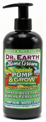 Pump & Grow Home Grown Tomato, Vegetable & Herb Fertilizer, Organic, 16 oz.