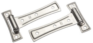 Gate T-Hinge, Black, 7 In.