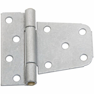 Gate Hinge, Extra Heavy Galvanized Steel, 3-1/2 In.