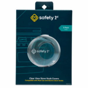 Stove Knob Cover, Universal, Clear, 5-Pk.