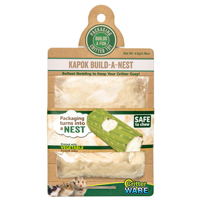 Kapok Build-A-Nest Soft Bedding for Animals