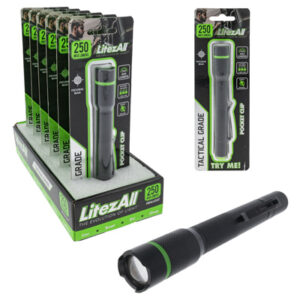 LED Tactical Pen Light, 250 Lumen