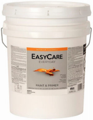 Everyday Acrylic Interior Paint, Eggshell White, 5 Gallon