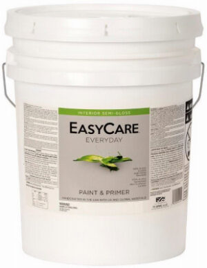 Everyday Acrylic Interior Paint, Semi-Gloss Medium Base, 5 Gallon