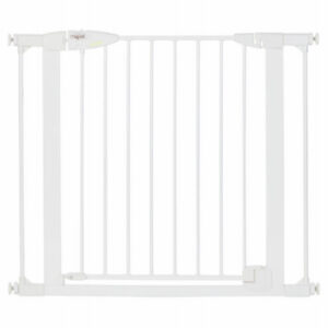 Ultimutt Walk Thru Pet Gate, Hinge Door, 29.75 - 37.5 In. W x 30 In. High