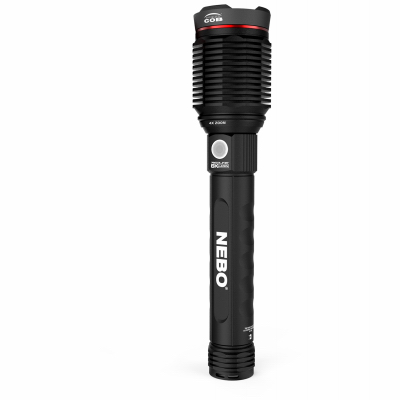 Redline 6K Flashlight, 4 Light Modes, 6,000 Lumens, 4x Adjustable Zoom