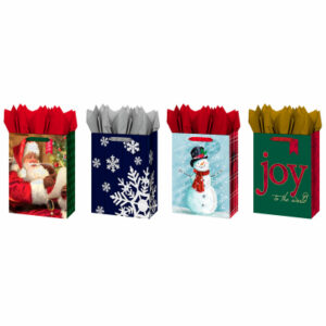 Gift Bag, Traditional Designs, Large