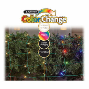 Staylit 6 Function Color Changing Net 100-Light Set