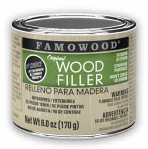 Famowood Original Wood Filler, Maple Color, 1/4 Pint, 6 oz.