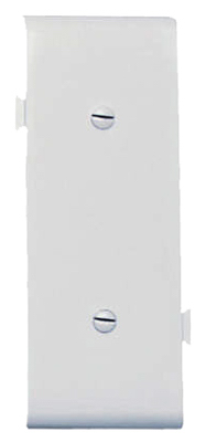 Pass & Seymour Blank Center Sectional Nylon Wall Plate, White