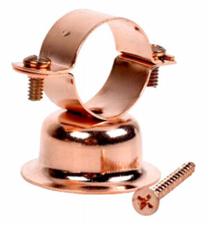 Copper-Plated Pipe Hanger, Bell Type, 3/4 In.
