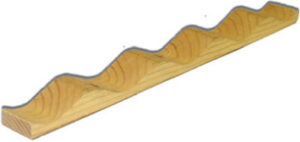 Hem-Fir Strips, Corrugated, Hortizontal, 2.5 In. x 8 Ft.