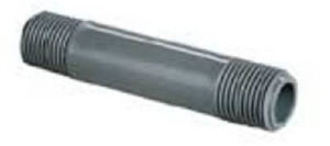 Underground Sprinkler PVC Riser, Molded Gray, 3/4-In. x Close