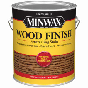 Wood Finish Penetrating Stain, Red Oak, 1-Gallon