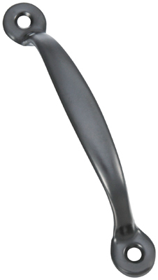 Cabinet Pull, Black, 4-3/4 In.