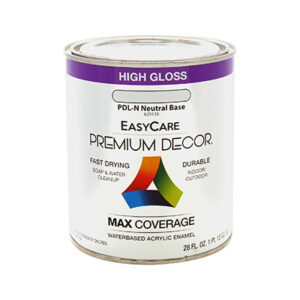 Premium Decor Neutral Base Enamel Paint, Qt.