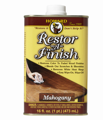Restor-A-Finish Wood Finish, Mahogany, 16 oz.