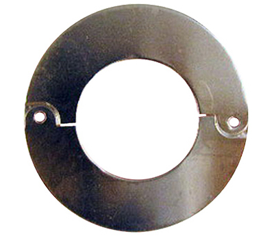 Floor & Ceiling Split Flange, Chrome Plated Brass, For 2 In. Iron Pipe