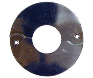 Floor & Ceiling Split Flange, Chrome Plated Brass, For 1 In. Iron Pipe
