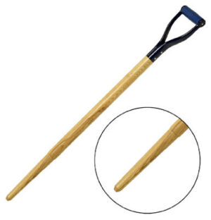 Shovel/Spade Handle With Shoulder Saw, Straight, D-Grip, 38 In.