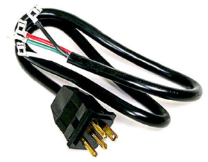 Evaporative Cooler Motor Cord, 2-Speed 14-Ga., 36-In.