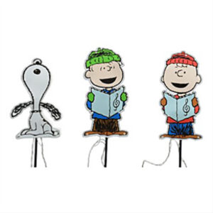 3-Pc. Peanuts Characters Pathway Lights, 26 In.