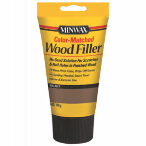 Stainable Wood Filler, Walnut, 6 oz.