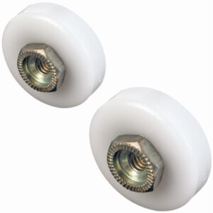 Shower Door Roller, 7/8 In. and 3/4, 4-Pk.