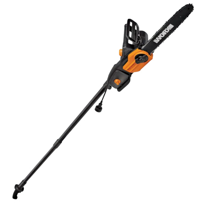 2 N 1 10 In. Electric Chainsaw Pole Saw 8 Amp Motor 8 Ft. Pole
