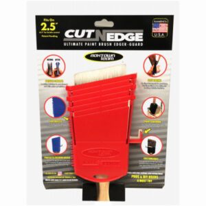 Cut-N-Edge Ultimate Paint Brush Edger & Guard, Fits 2.5 In. Brushes