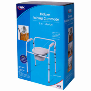 Deluxe Folding Commode