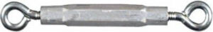 Eye/Eye Turnbuckle, Stainless Steel, 3/8 x 7-3/4 In.