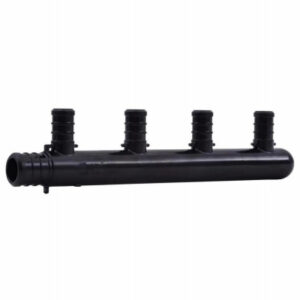 4 Port PEX Pipe Tee, 3/4 x 1/2 In.
