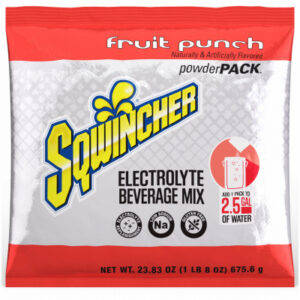 Electrolyte Drink Mix Powder, Fruit Punch, Makes 2.5 Gallons