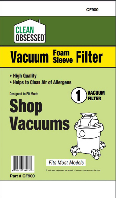 Shop Vac Foam Vacuum Cleaner Filter, 1-Pk.