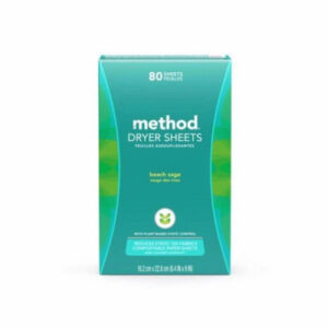 Fabric Softener Dryer Sheets, Beach Sage Scent, 80-Ct.