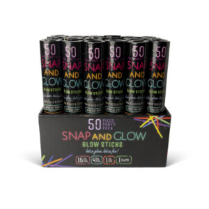 Snap & Glow Glow Sticks, 50-Pk.