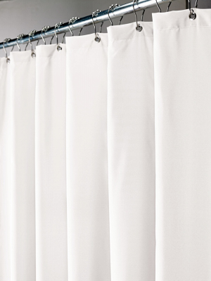 Prime Shower Curtain Liner, White, 71 x 71 In.