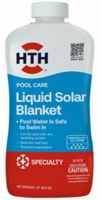 Liquid Solar Pool Blanket, Reduces Heat & Water Loss, 32 oz.
