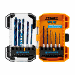 10-Pc. Mach-Blue Impact Drill Bit Set, 1/4 In.